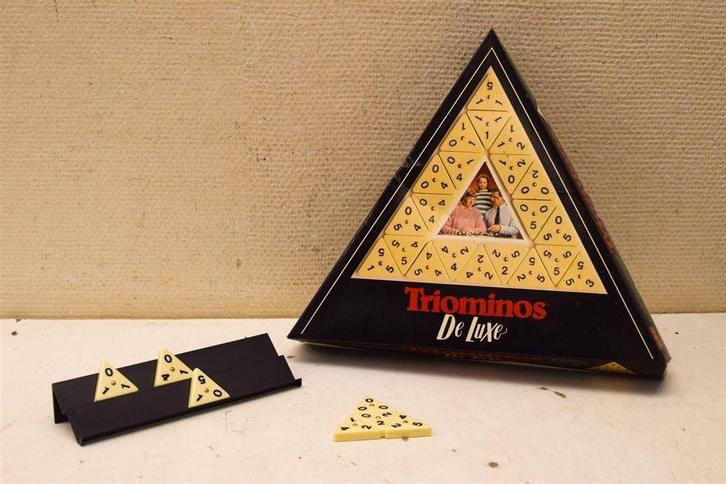 Gollath Triominos de lxce 46939, Hobby en Vrije tijd, Gezelschapsspellen | Bordspellen, Gebruikt, Ophalen of Verzenden