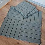 6x WPC composiet vlondertegels terras tegels balkon nieuw, Tuin en Terras, Terrasdelen en Vlonders, Ophalen of Verzenden, Zo goed als nieuw