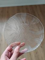 5 glazen gebaksbordjes, Antiek en Kunst, Ophalen of Verzenden