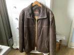 lederen jas, Kleding | Heren, Jassen | Winter, Bruin, Maat 56/58 (XL), Ophalen of Verzenden, Zo goed als nieuw