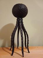 OCTOPUS KANDELAAR, 25 tot 50 cm, Zwart, Ophalen of Verzenden, Zo goed als nieuw