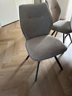 6 Raffy eetkamerstoelen van Leen Bakker, Ophalen, Overige kleuren, Zo goed als nieuw, Stof