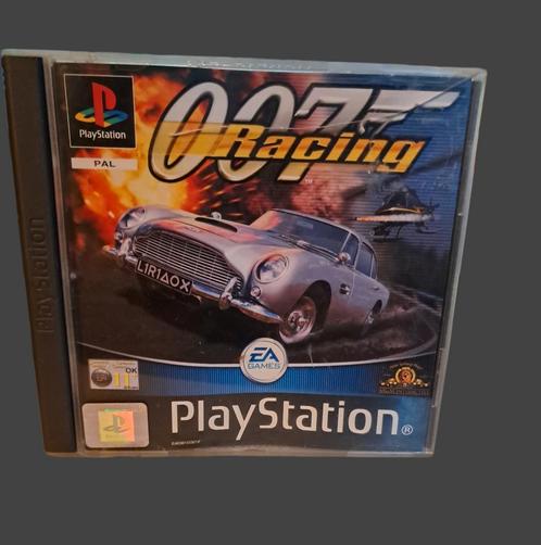 Vintage retro 007 Racing (PlayStation 1) 2000, Spelcomputers en Games, Games | Sony PlayStation 1, Zo goed als nieuw, Racen en Vliegen