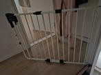 Verstelbaar traphekje te koop!, Ophalen, Gebruikt, 100 tot 115 cm, Klemhekje