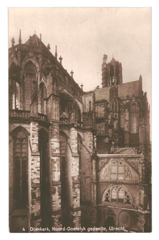 944573	Utrecht	Domkerk	Nette oude kaart Onbeschreven, Verzamelen, Ansichtkaarten | Nederland, Ongelopen, Utrecht, 1920 tot 1940