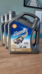 Shell advance ultra 15w-50 15w50 VOL syntetische olie ducati, Ophalen of Verzenden