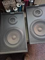 Luidsprekers boxen, Ophalen, Gebruikt, Front, Rear of Stereo speakers, Sony