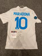 Gesigneerd Diego Maradona Napoli shirt met COA, Verzamelen, Ophalen of Verzenden, Nieuw, Buitenlandse clubs, Shirt