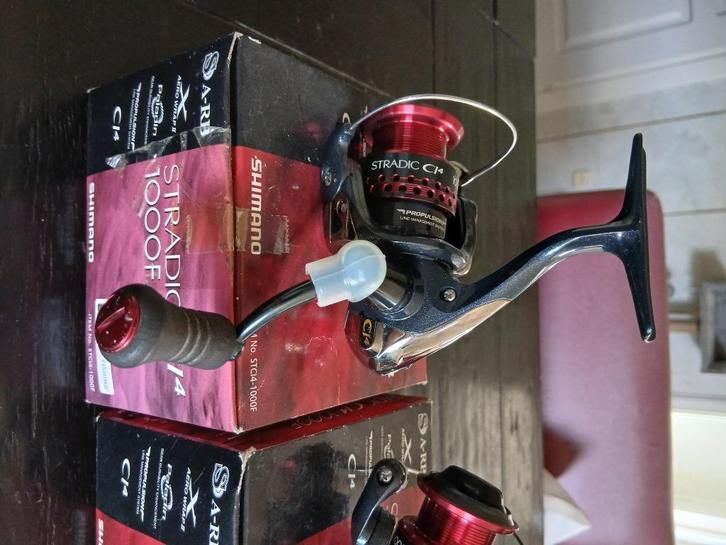 Shimano stradic 1000F Ci4, Watersport en Boten, Hengelsport | Roofvissen, Nieuw, Molen, Ophalen of Verzenden