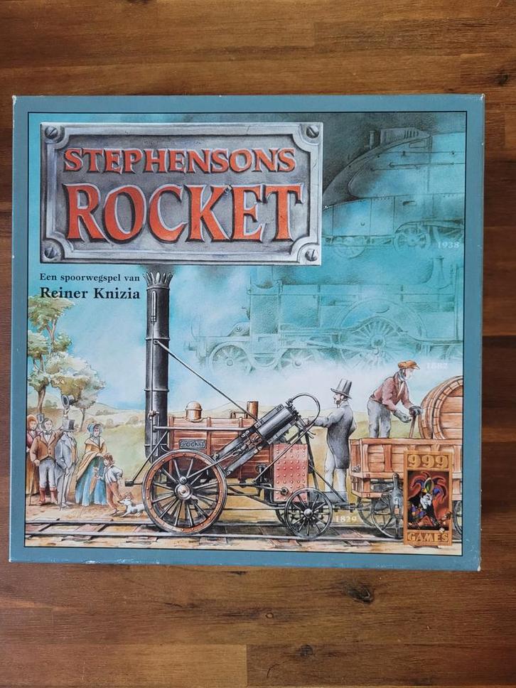 Stephenson's Rocket - Bordspel, Hobby en Vrije tijd, Gezelschapsspellen | Bordspellen, Gebruikt, Drie of vier spelers, Vijf spelers of meer