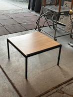 Vintage Gispen tafeltje, Gebruikt, 50 tot 100 cm, Vierkant, 50 tot 100 cm