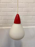 Vintage Louis Kalff Philips lamp melkglas, Ophalen, Gebruikt, Glas, Minder dan 50 cm