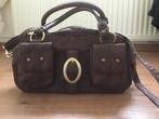 Mooie d.bruine hand/schouder tas, Ophalen of Verzenden, Zo goed als nieuw, Bruin, Handtas