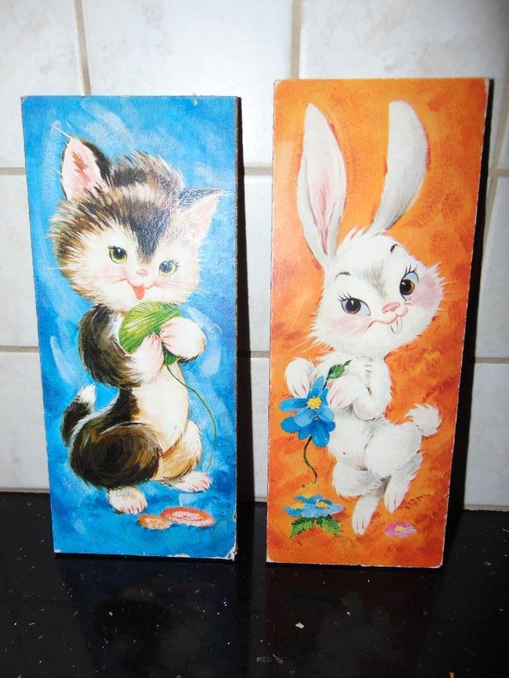 Retro muurplankjes, Verzamelen, Retro, Huis en Inrichting, Ophalen of Verzenden