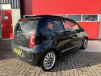 Volkswagen up! 1.0 high up! PANORAMADAK / LEDER / STOELVERW, Euro 5, Gebruikt, 4 stoelen, Zwart