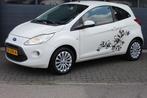 Ford Ka 1.2 Titanium Lage km stand!, Airco, LM Velgen, Voorwielaandrijving, Stof, Gebruikt, 1242 cc