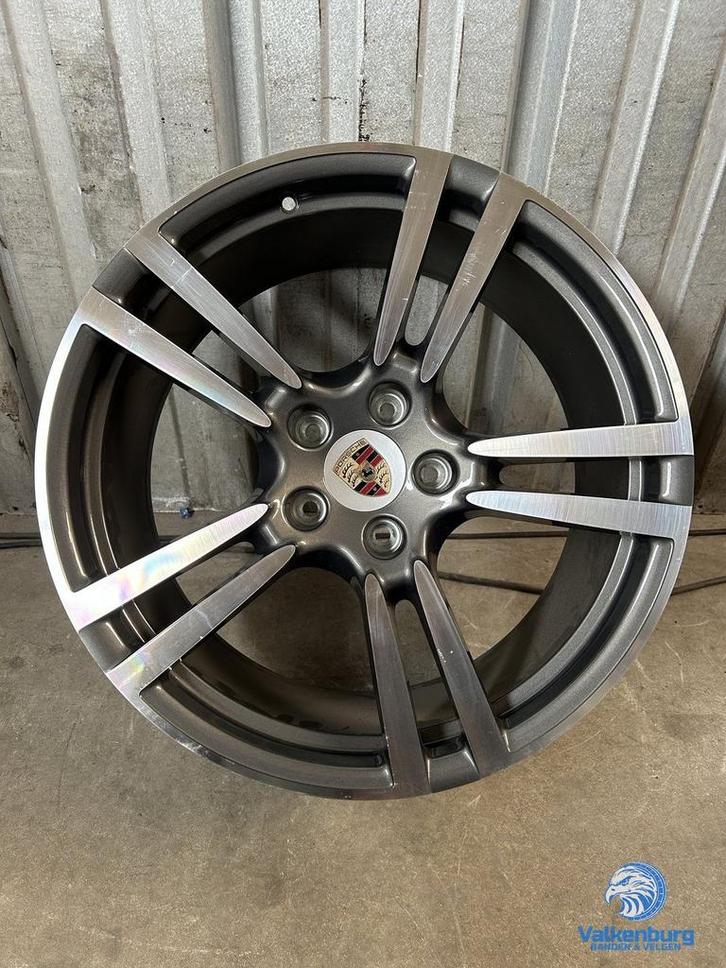 1 stuks originele Porsche Cayenne 92A GTS Turbo II 21 inch v, Auto-onderdelen, Banden en Velgen, Band(en), 21 inch, Personenwagen