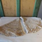 Tafelkleed oud gehaakt wit creme origineel Ø 95 cm en 100 cm, Ophalen of Verzenden