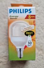 10 Philips softone 8 watt e14 lampen., Minder dan 30 watt, E14 (klein), Nieuw, Ophalen of Verzenden