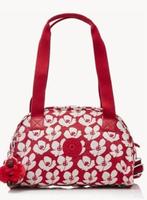 Kipling HAVI Bold Red Flower Medium Bag, Sieraden, Tassen en Uiterlijk, Tassen | Schoudertassen, Nieuw, Kipling, Ophalen of Verzenden