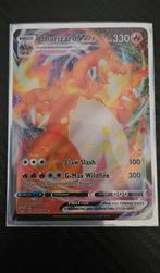 Pokemonkaart Charizard vmax, Ophalen of Verzenden, Zo goed als nieuw, Losse kaart, Foil