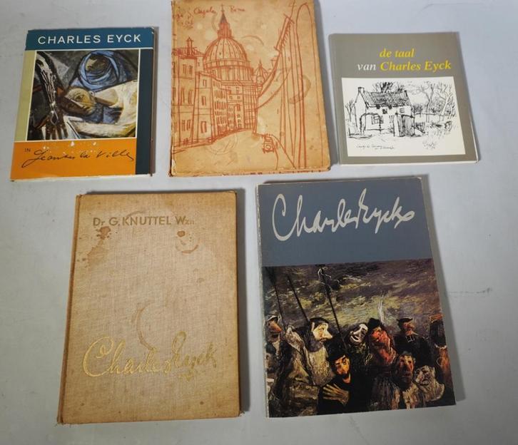 Diverse boeken Charles Eyck, Boeken, Kunst en Cultuur | Beeldend, Gelezen, Overige onderwerpen, Ophalen of Verzenden