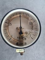 oude drukmeter manometer man cave wika, Antiek en Kunst, Antiek | Gereedschap en Instrumenten, Ophalen of Verzenden