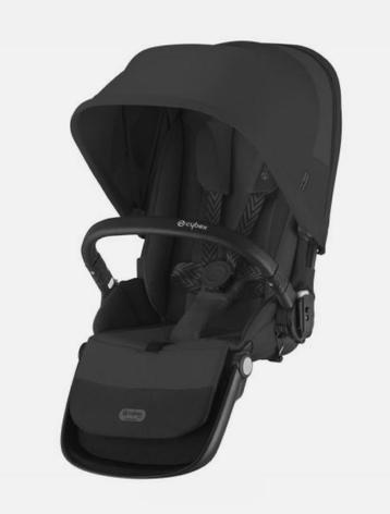 Cybex Gazelle S DUO Tweede Zitje - Black Frame - Moon Black beschikbaar voor biedingen