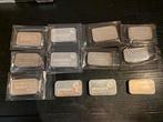 12x 100 gram zilver baren, Postzegels en Munten, Edelmetalen en Baren, Ophalen of Verzenden, Zilver