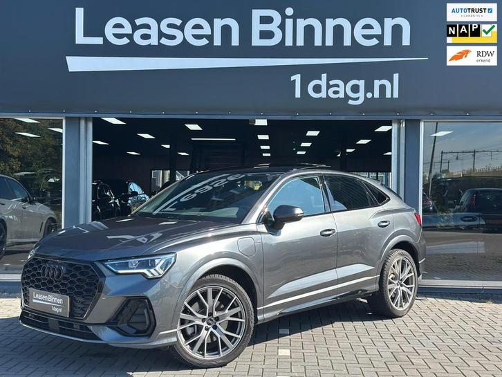 Audi Q3 Sportback 45 TFSI e 3x S-Line Pano/Cam/Sfeer, Auto's, Audi, Bedrijf, Te koop, Q3, ABS, Achteruitrijcamera, Adaptive Cruise Control