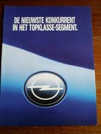 Opel Omega 1990 4 pag. De nieuwe konkurrent, Boeken, Opel, Zo goed als nieuw, Verzenden