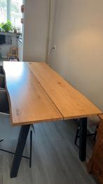 Eettafel 90x200 zsm ophalen, Huis en Inrichting, Tafels | Eettafels, Ophalen, Gebruikt, 50 tot 100 cm, Vijf personen of meer