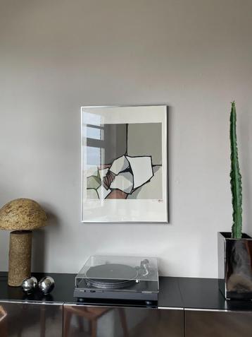 VTG Abstracte Lithografie Fon Klement " Con Comitance"  1978 beschikbaar voor biedingen