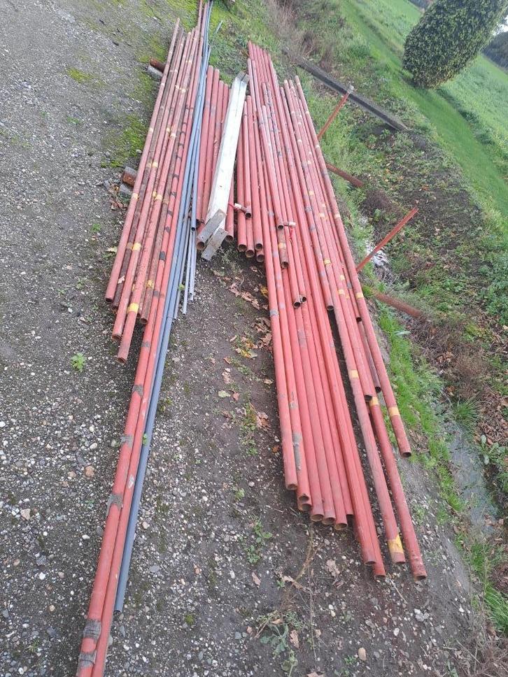 stalen buizen, Doe-het-zelf en Verbouw, Metalen, Gebruikt, IJzer, Ophalen