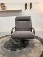 Nieuw Leolux Kudo Two Draaifauteuil Boucle Design Stoel, Huis en Inrichting, Leolux, Nieuw, 75 tot 100 cm, Ophalen of Verzenden