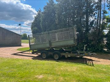 Ifor Williams TT126G Kipper Aanhanger met rijplaten beschikbaar voor biedingen
