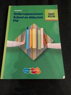 Onderwijsassistent school en didactiek PW Nivea 4, Boeken, Overige niveaus, Ophalen of Verzenden, Zo goed als nieuw