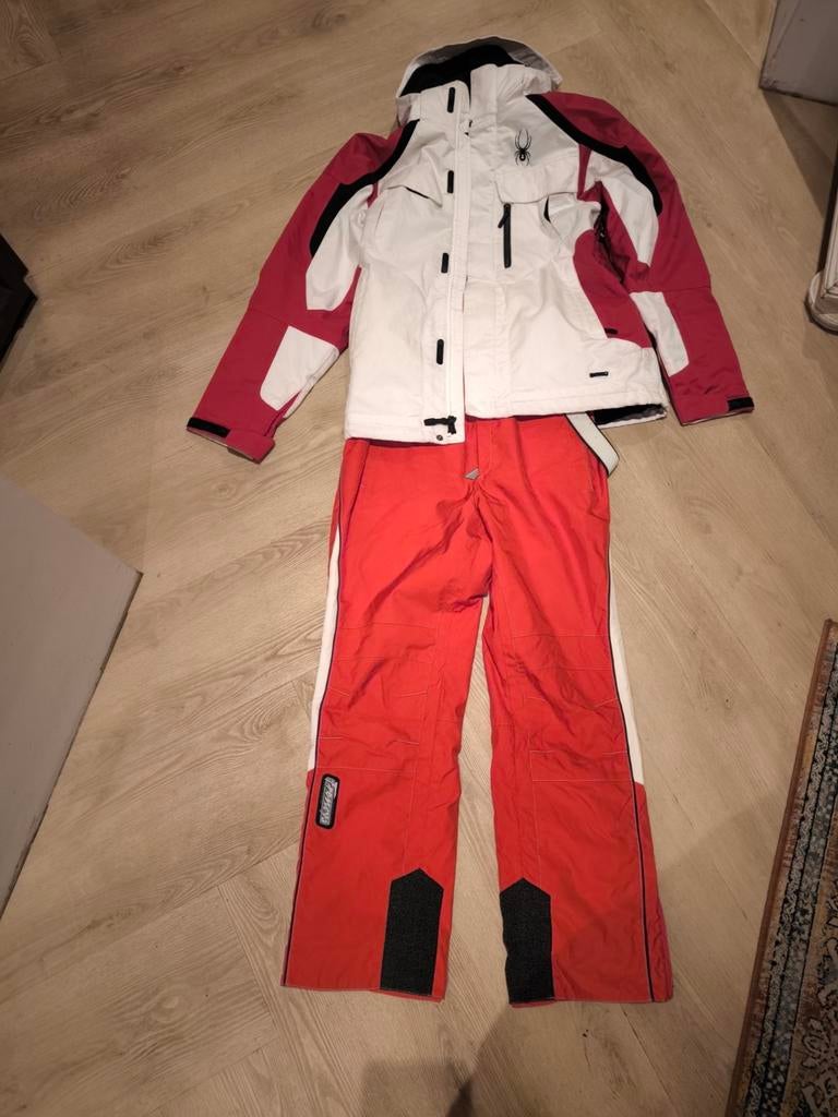 Spyder Ski Jas & Broek Maat L - Set of Los, Kleding | Dames, Maat 42/44 (L), Spyder, Ophalen of Verzenden, Zo goed als nieuw