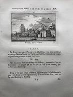 175 / Ijsselstein de Poort Kopergravure 1732, Antiek en Kunst, Kunst | Etsen en Gravures, Ophalen of Verzenden