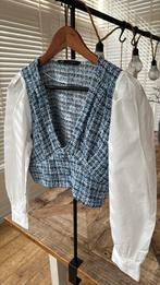 Zara blouse mt M, Kleding | Dames, Blouses en Tunieken, Maat 38/40 (M), Blauw, Zara, Ophalen of Verzenden
