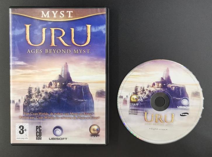 PC Myst Uru Ages Beyond Myst, Spelcomputers en Games, Games | Pc, Zo goed als nieuw, 1 speler, Vanaf 3 jaar, Ophalen of Verzenden