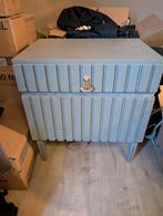Twee mooie retro nachtkastjes, Huis en Inrichting, Ophalen, 1 of 2 laden, 50 tot 100 cm, Zo goed als nieuw