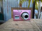 nikon coolpix s5100 – roze compacte camera, Overige merken, B, Ophalen of Verzenden, C