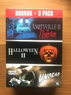 HORROR 3-PACK Amityville II / Halloween II / Undead, Cd's en Dvd's, Dvd's | Horror, Boxset, Spoken en Geesten, Ophalen of Verzenden