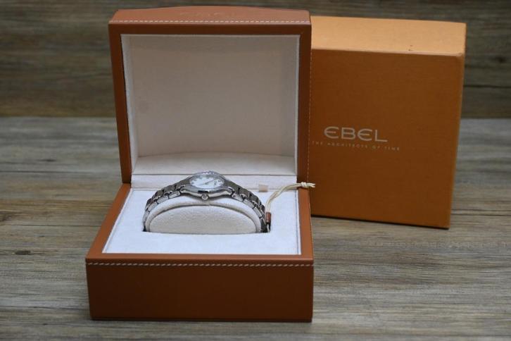 Ebel Beluga Quartz 9256N28/991050 Lady Horloge, Sieraden, Tassen en Uiterlijk, Horloges | Dames, Zo goed als nieuw, Polshorloge