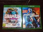 Twee games voor Xbox One Kinect: Shape up & Fighter Withing, Spelcomputers en Games, Games | Xbox One, Ophalen of Verzenden, Zo goed als nieuw