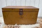 Oude gereedschapskist stalen kist opbergkist industrieel, Ophalen