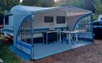 Originele Hobby luifel met zijwanden en stokken, Caravans en Kamperen, Ophalen, Gebruikt