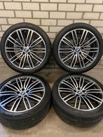 ORIGINELE BMW 5 SERIE G30 19 INCH LM VELGEN BREEDSET 664M, Gebruikt, 275 mm, Banden en Velgen, Personenwagen