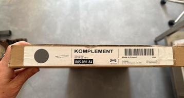 Ikea KOMPLEMENT uittrekbare plank, donkergrijs 100x58 beschikbaar voor biedingen